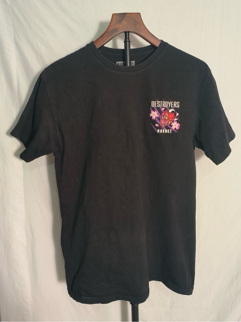 BOXSET Destroyers JDM Japanese Car Graphic Tee Medium Black Streetwear